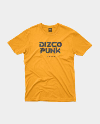 DizcoPunk Men’s Short Sleeve T-Shirt with Logo Print